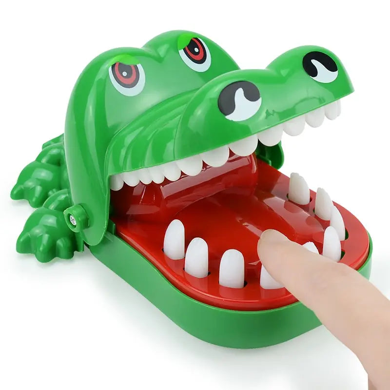 Crocodile Teeth Toys For Kids Alligator Biting Finger Dentist Games. Funny For Party And Children Game Of Luck Pranks Kids Toys