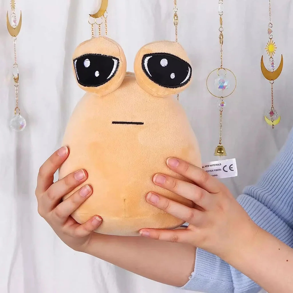 Alien plush toy doll POU plush doll nerdy doll birthday gift doll doll snail plush toy pillow